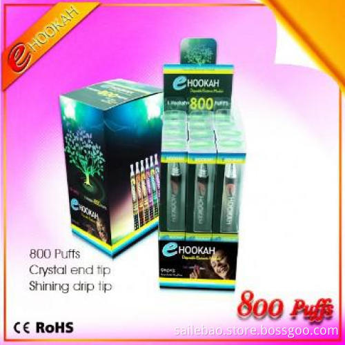 Best Electronic Cigarette Disposable Ehookah with 800 puffs wholesale